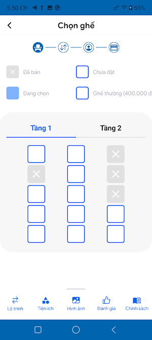 Nhà xe Hải Hoàng Gia Screenshot 2