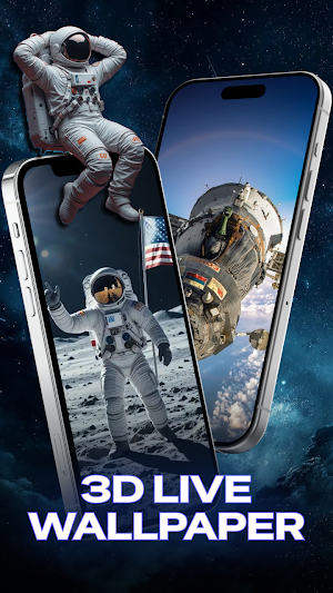 3D Live Wallpaper – 4K HD Screenshot 1