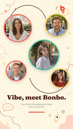 Bonbo: Swipe & Spark Screenshot 0