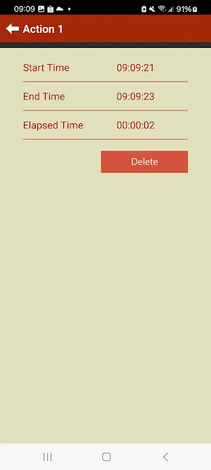 Elapsed Time Screenshot 2