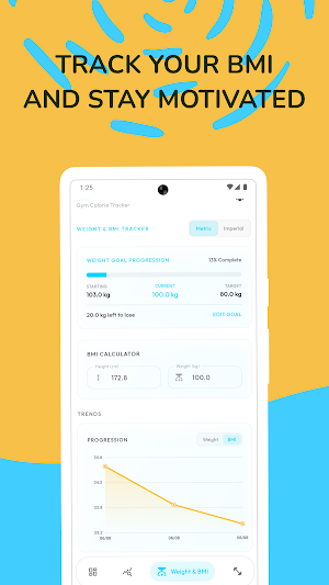FitBurn: Calorie Counter & Gym Screenshot 2