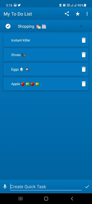 To Do List Screenshot 1
