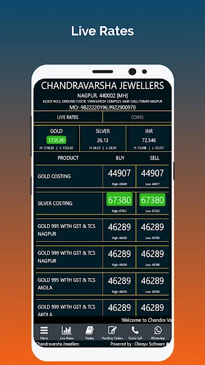 Chandra Varsha Jewellers Screenshot 0