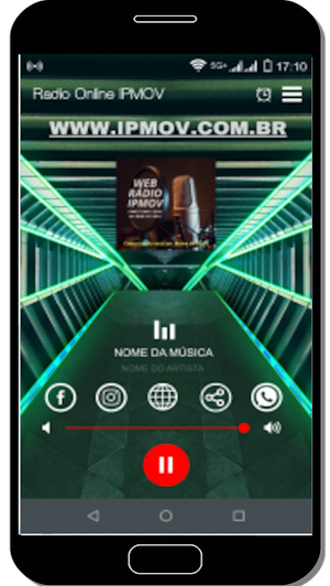 Rádio Online IPMOV Screenshot 1