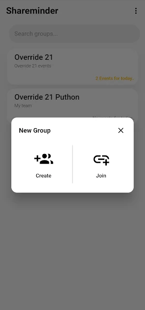 Shareminder Screenshot 2