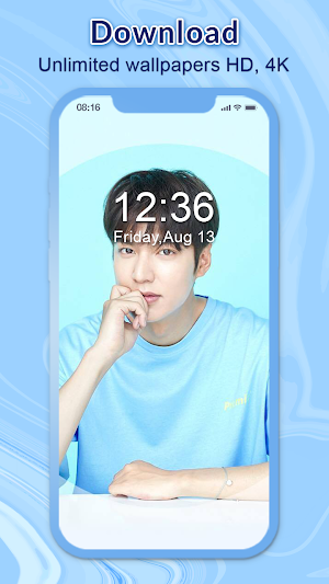Korean Celebrity Wallpaper Screenshot 0