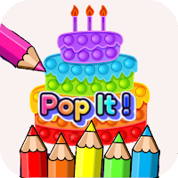 Pop It Fun Coloring Game