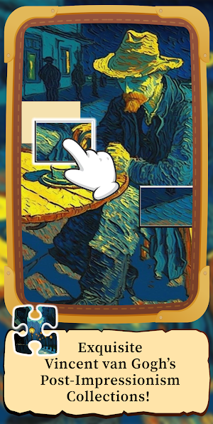 JigsortingRelaxPuzzle: Vincent Screenshot 1