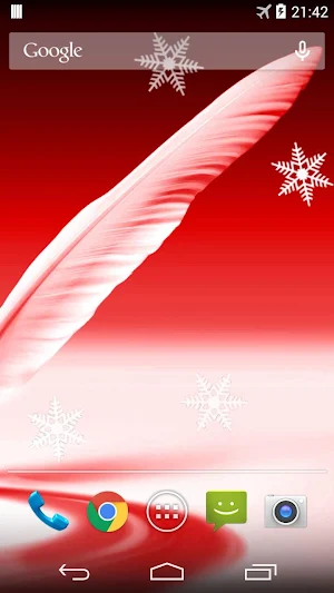 Feather Live Wallpaper Screenshot 1