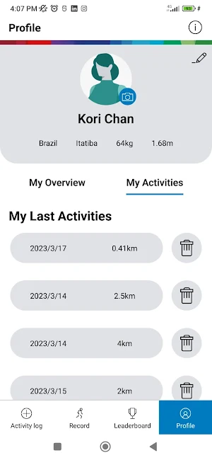 Fitness Challenge Screenshot 1
