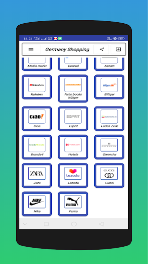 Germany Shopping - Online Shopping Germany Screenshot 1