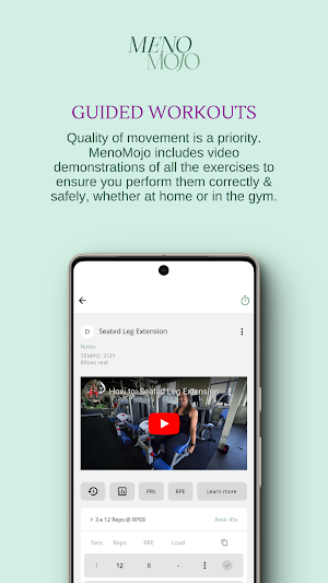 MenoMojo Screenshot 2
