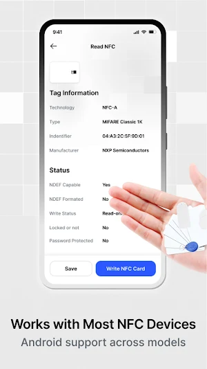 Smart NFC: Read & Write Tags Screenshot 3