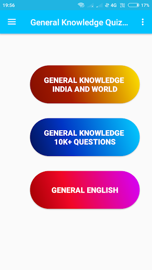 General Knowledge Quiz - GnE Screenshot 0