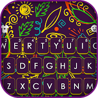 Brazil Carnaval Keyboard Backg