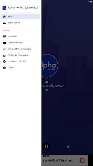 Rádio Alpha FM 101.7 (São Paulo) Screenshot 2