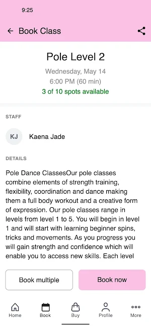 Angels Pole and Dance Studio Screenshot 2