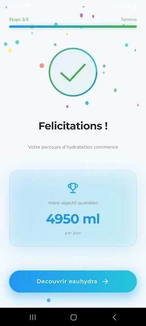 EauHydra - Tracker d'eau Screenshot 3