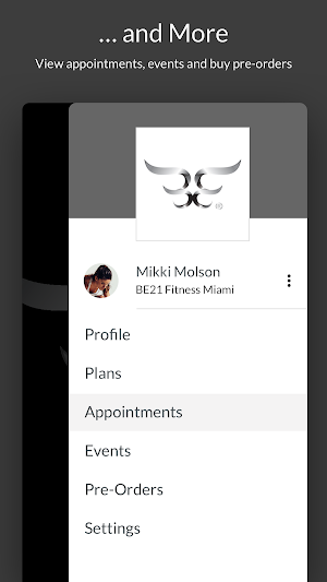 BE21 Fitness Miami Screenshot 3