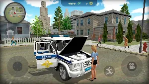 Police G-Class: Crime Theft Auto Screenshot 2