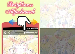 Wallpaper Flowery Kiss Screenshot 1
