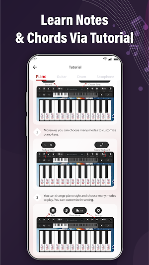 Piano Keyboard: Piano Practice Screenshot 2