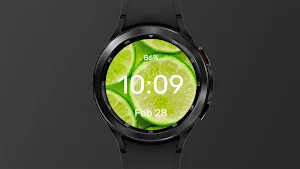 Juicy Lime - Watch Face Screenshot 0