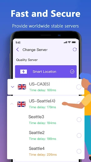 SurfFast VPN - Super  Proxy Screenshot 2