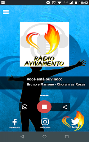 Web Rádio Avivamento Screenshot 1