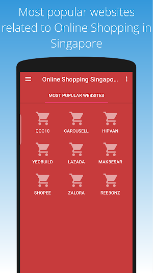 Online Shopping Singapore Screenshot 0