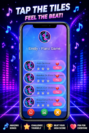 Emilly Vick música Piano Game Screenshot 1