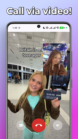 Britain Noelle Fake Call Chat Screenshot 1
