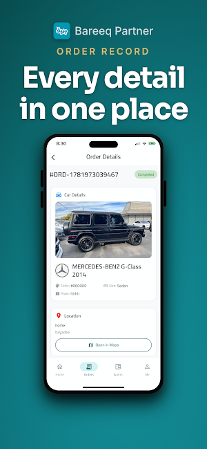 Bareeq Partner: Wash & Earn Screenshot 1