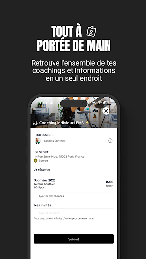 NG Sport - Coaching et EMS Screenshot 2