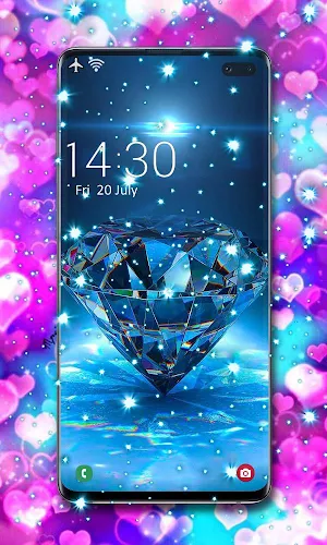 Glowing Wallpaper Screenshot 2
