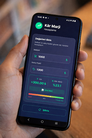 Kar/Marj Hesaplama Screenshot 3