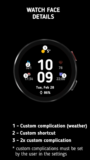 Fitness Android Watch Faces Screenshot 0