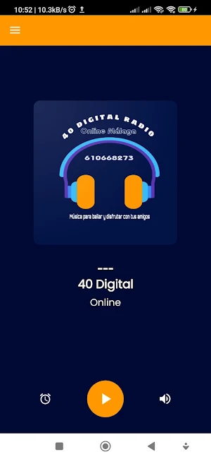 Radio 40 Digital - Málaga Screenshot 1