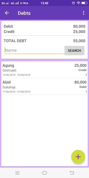 Daily Financial Records Screenshot 3