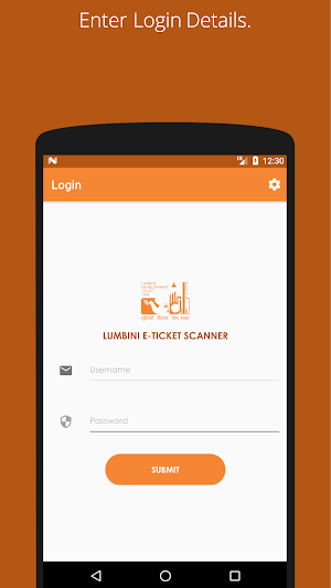 Lumbini E-ticket Scanner Screenshot 0