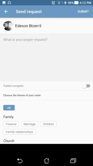 Pray More: your social network for daily prayer Screenshot 1