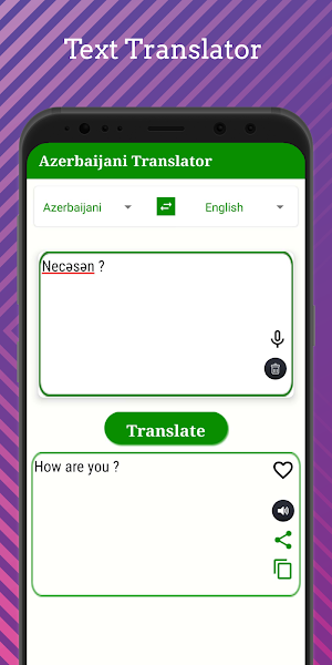 Azerbaijani Translator Screenshot 3