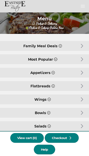 Eastside Bistro Screenshot 1