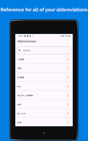 Abbreviations Rx Screenshot 3