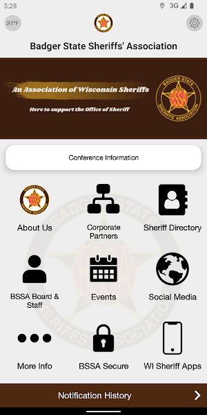 Badger State Sheriffs' Assoc. Screenshot 0