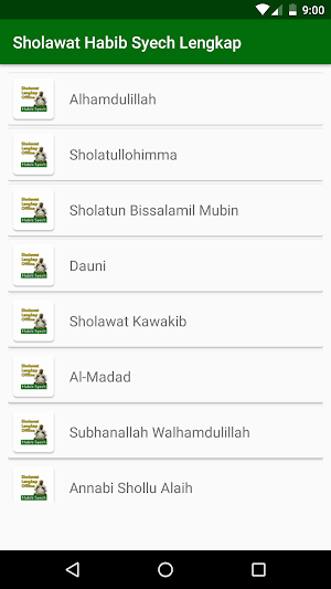Sholawat Habib Syech Offline + Lirik Lengkap Screenshot 2