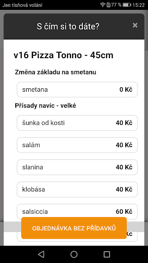 Pizza Boleslav Screenshot 2