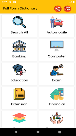 Full Form Dictionary Screenshot 0