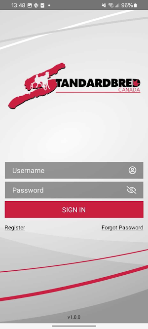 Standardbred Canada Mobile Screenshot 0