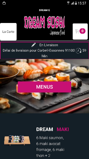 Dream Sushi Saint-Germain Screenshot 2